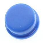 Cap voor 12×12 micro drukknop schakelaar rond Blauw