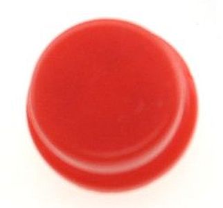 Cap voor 12×12 micro drukknop schakelaar rond Rood