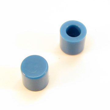 Cap voor 6×6 micro drukknop schakelaar rond Blauw