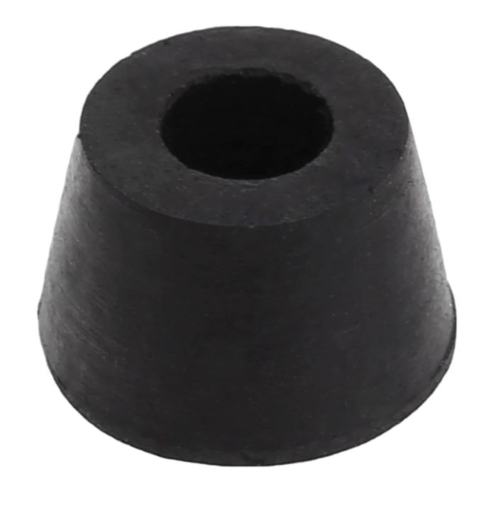 Voet Stootdop Bumper rond d=17mm x h=11mm rubber zwart