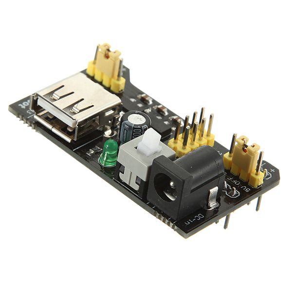 Breadboard Voeding module USB-A-Power plug (3