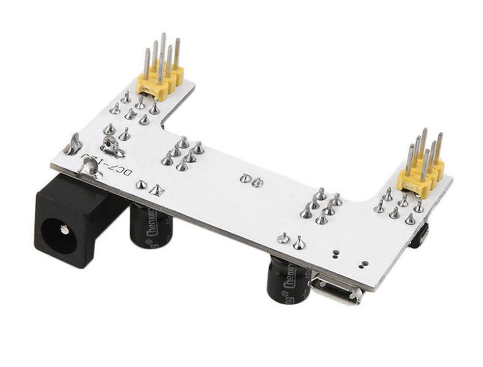 Breadboard Voeding module USB-micro-Power plug (3