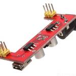 Breadboard Voeding module USB-mini-Power plug (3