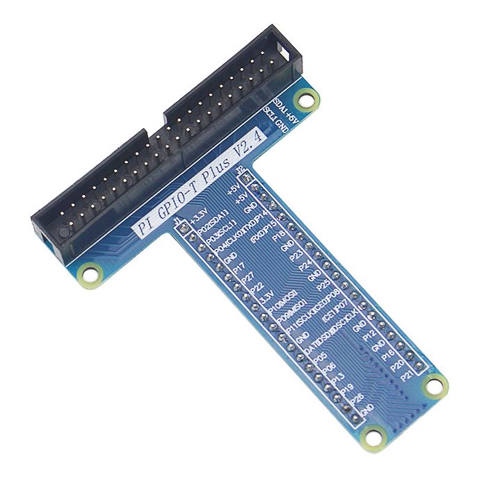Raspberry Pi GPIO T-Adapter 40-pins voor breadboard v2.4