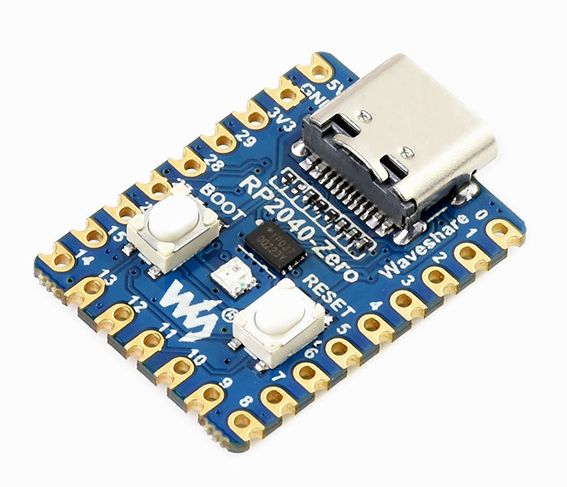 Raspberry Pi Pico mini ARM microcontroller RP2040 USB-C