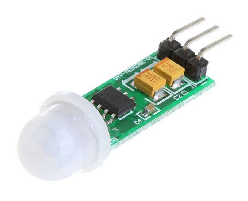 Beweging sensor infrarood mini PIR met EG4001 chip BT=8sec HC-SR505