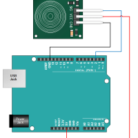 Capacitive Touch Sensor module TTP223B arduino schema