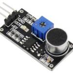Geluid sensor microfoon detectie module verticaal LM393