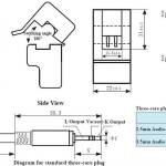 Stroommeter module non-invasive analoog SCT-013 afmetingen