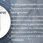 Temperatuur en luchtvochtigheid sensor MW33 informatie