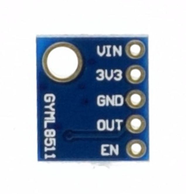 UV sensor module (ML8511) achterkant