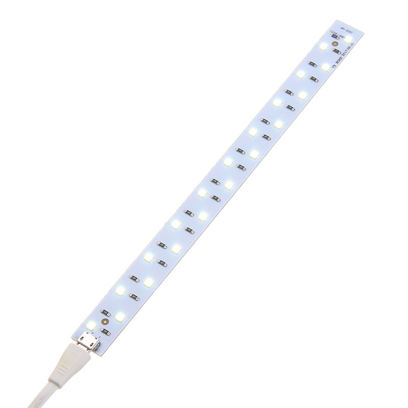 LED strip 20cm 20 LED Koud Wit USB-Micro 02