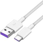 USB-A male naar USB-C male kabel wit paars 02