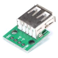 Voeding en Interface module USB-A female achterkant schuin