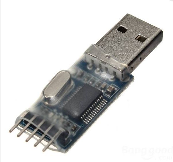 USB-A naar serieel TTL/UART met PL2303HXA chip