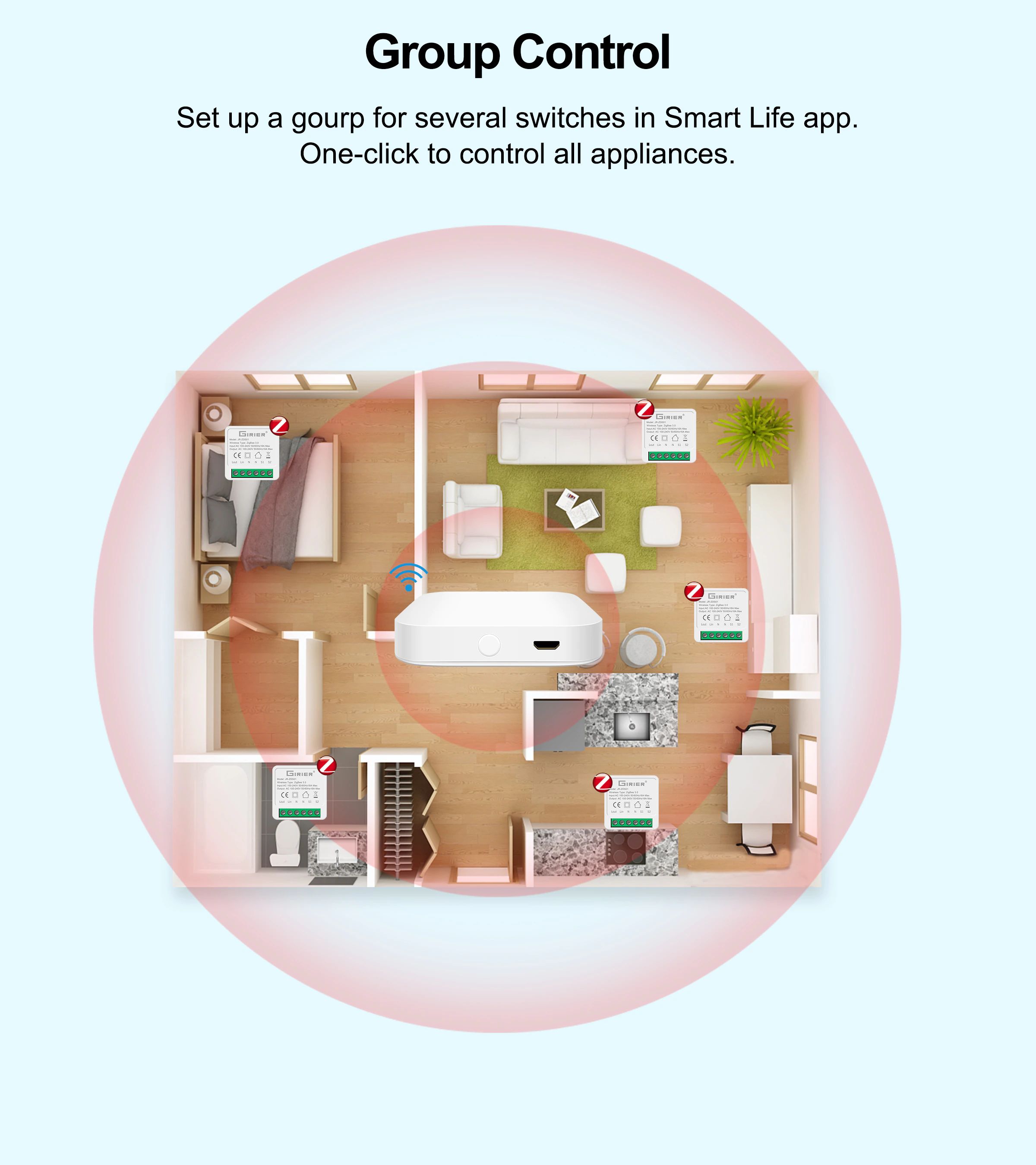 TUYA Smart Light Switch Module 2