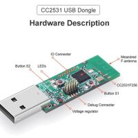 Zigbee USB stick CC2531 overview