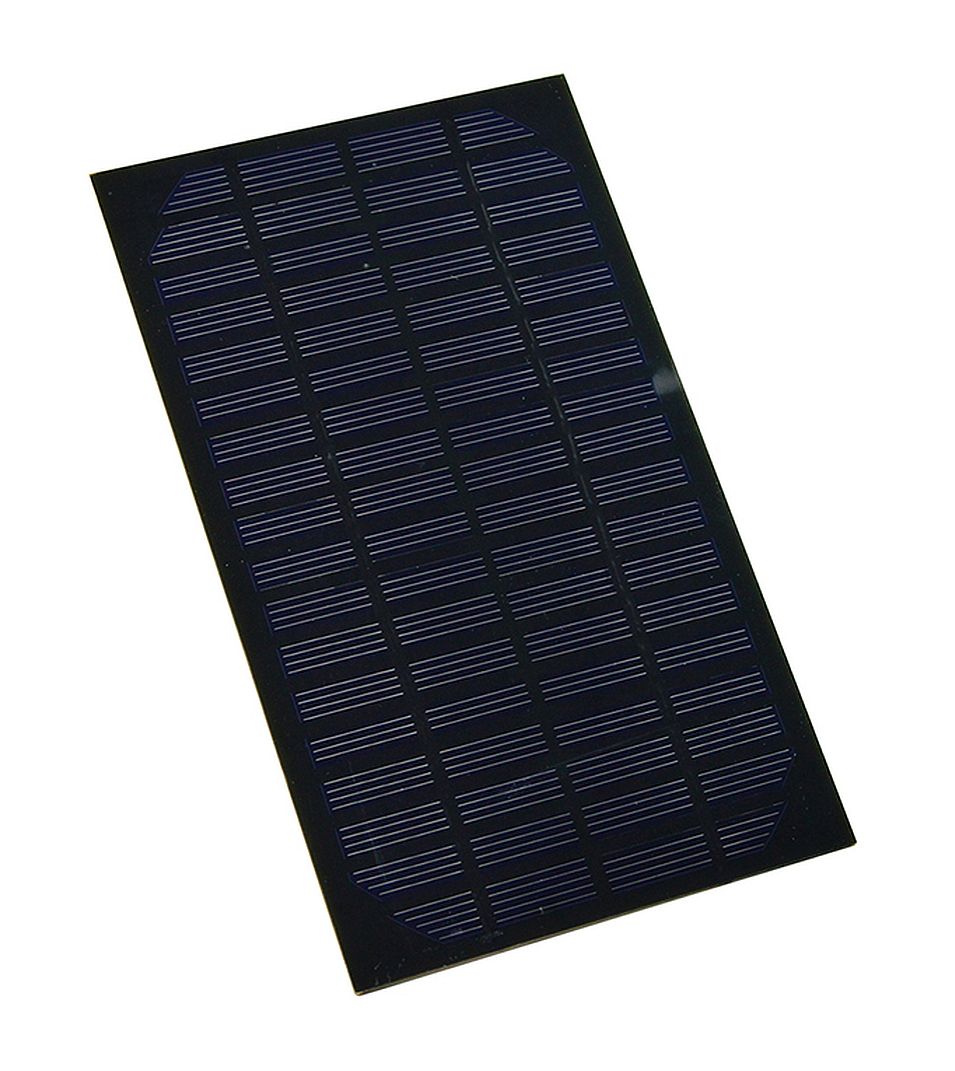 Zonnepaneel 18V 2.5W 0.14A Polycrystalline