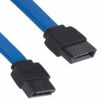 SATA kabel recht-recht zonder lock blauw