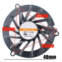 Ventilator 48mm 5VDC 3-pins YD054011MB 43x43x43mm tripod bevestiging - Afbeelding 4