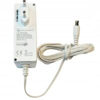 Adapter EU Schakelend 12VDC 2.5A / LEI MH30-2120250-C5 180cm snoer met barreljack 6.35x2.7mm