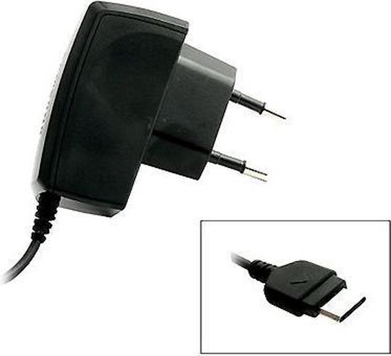 Adapter EU Schakelend 5VDC 0.7A / Samsung ATADM10EBE 180cm snoer met telefoon aansluiting