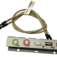 Bracket Front USB 2.0 met 2x5 pin moederbord header Enlight 34CB000890 (2e kans)