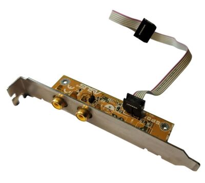 Bracket SPDIF 2xRCA Asus 01