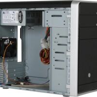 Computerkast ASUS TM-210 Mini Tower Black/Silver 90-PL210MV003-130 / ALLEEN KAST (GEEN PSU/FANS) - Afbeelding 3