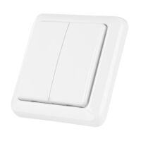 KlikaanKlikuit dubbele wandschakelaar 433MHz AWST-8802