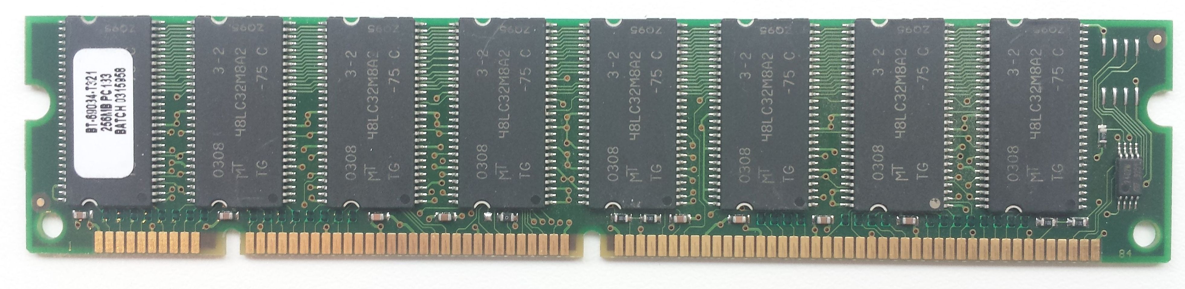 SDRAM 256MB 133Mhz / Buffalo BT-69034-T321 SDRAM 256MB 133Mhz / Buffalo BT-69034-T321