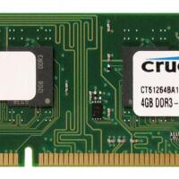 DDR3 4GB 1333Mhz-PC10600 / Crucial CT51264BA1339 (2e kans)