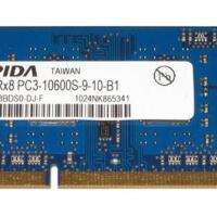 DDR3 SO-DIMM 2GB 1333Mhz-PC10600 / Elpida EBJ10UE8BDS0-DJ-F (2e kans)