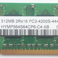 DDR2 SO-DIMM 512MB 533Mhz-PC4200 / Hynix HYMP564S64CP6-C4