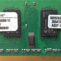 DDR2 SO-DIMM 1GB 667Mhz-PC5300 / Kingston KTH-ZD8000B/1G