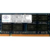 DDR2 SO-DIMM 2GB 667Mhz-PC5300 / Nanya NT2GT64U8HD0BN-3C (2e kans)