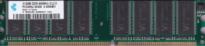 OEM 512MB PC3200U-25330