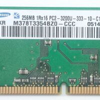 DDR2 256MB 333Mhz-PC3200 / Samsung M378T3354BZ0-CCC