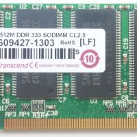 DDR SO-DIMM 512MB 333Mhz-PC2700 / Transcend 609427-1303