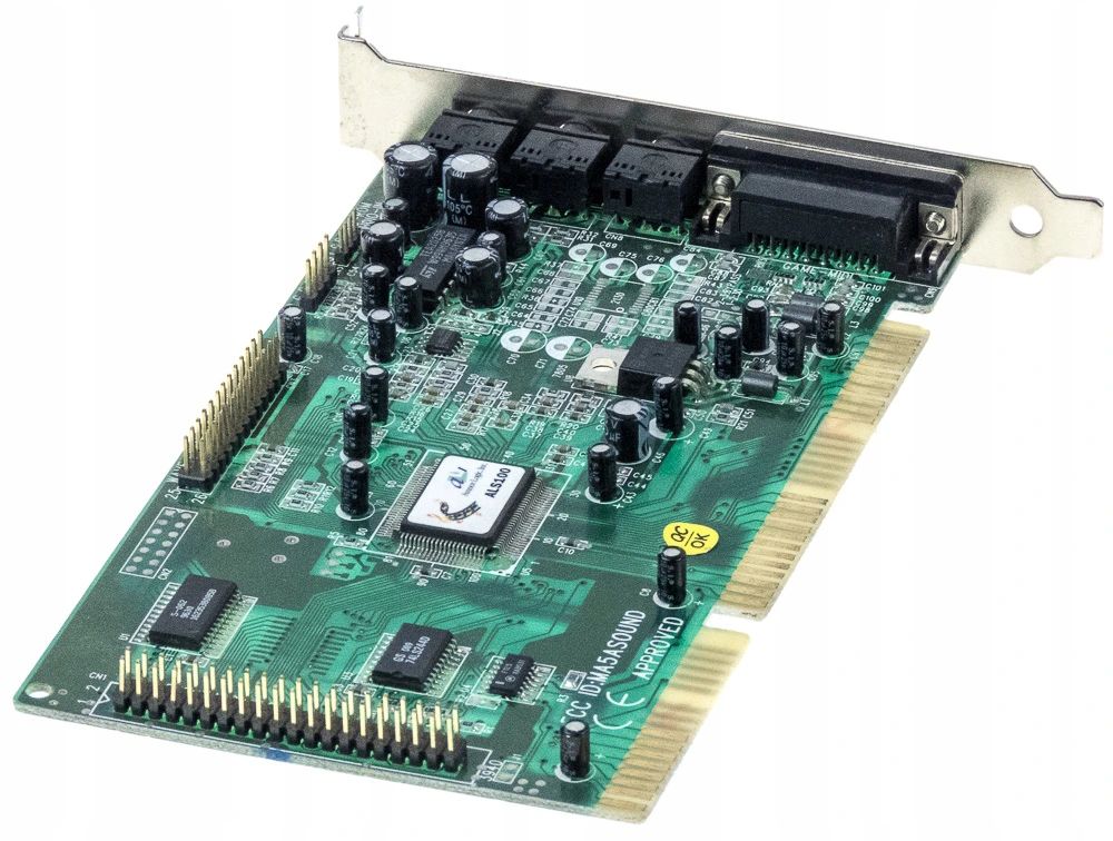 Geluidskaart ASOUND ALS100 16-bit ISA Gameport MA5ASOUND 02
