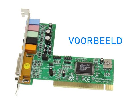 Geluidskaart ESDX HSP56 PCI Gameport CMI8738 Geluidskaart ESDX HSP56 PCI Gameport CMI8738