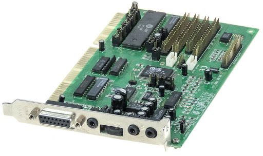 Geluidskaart ESS AudioDrive ES688 ISA Gameport Volume regelaar ES688F 02