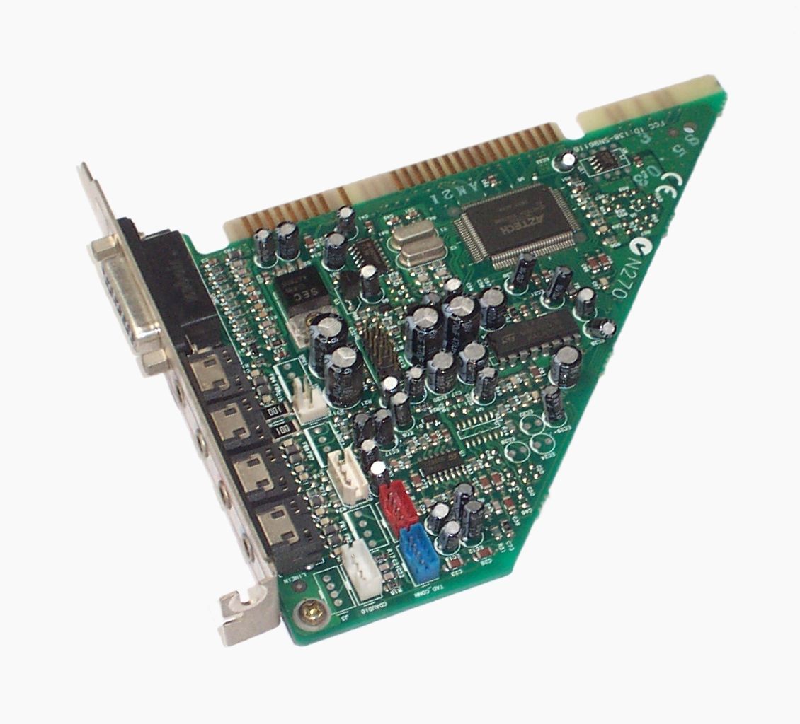 Geluidskaart HP 5064-2620 ISA Gameport Aztech AZT2320 Geluidskaart HP 5064-2620 ISA Gameport Aztech AZT2320