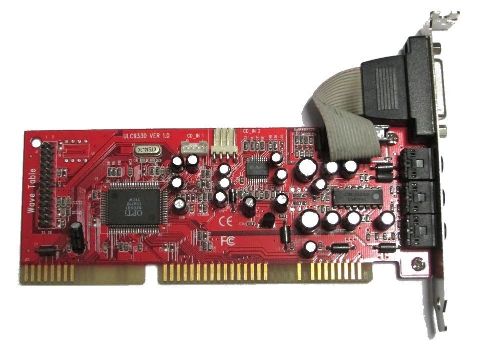 Geluidskaart OPTi 82C93116-bit ISA Gameport ULC933D Geluidskaart OPTi 82C93116-bit ISA Gameport ULC933D