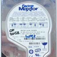 HDD PATA/100 3.5" 20GB / Maxtor DiamondMax D541X (2B020H1)