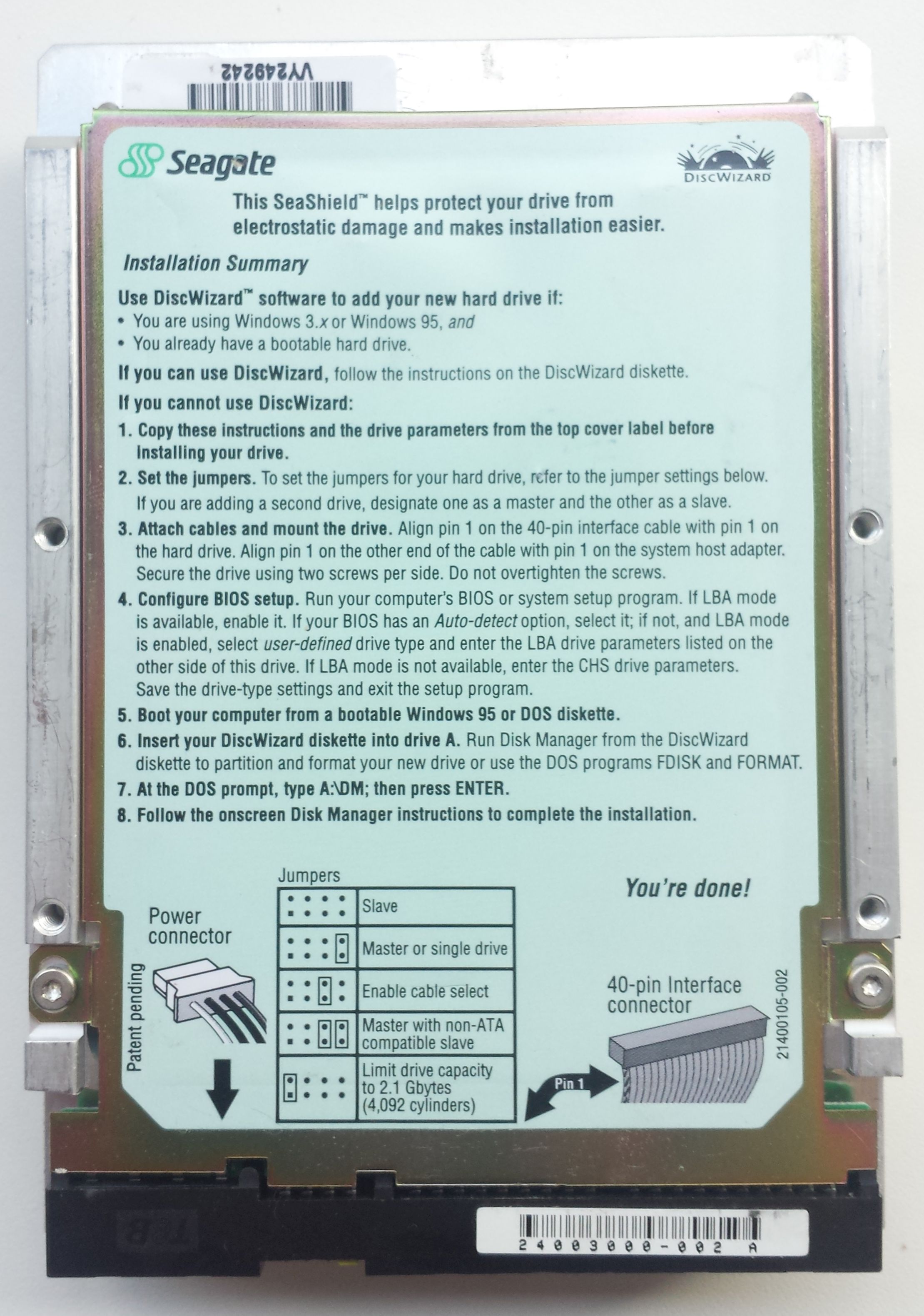 HDD PATA33 3