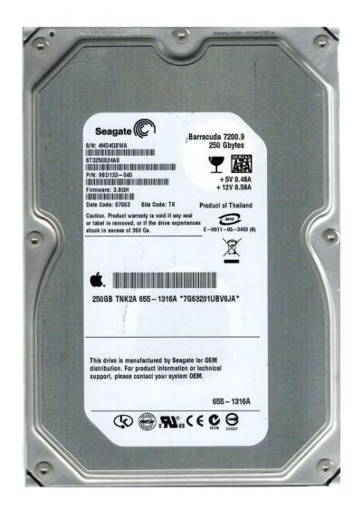 Seagate ST3250824AS 01