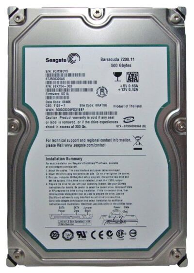 Seagate ST3500320AS