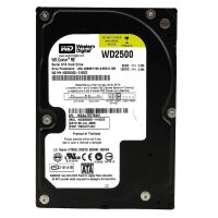 HDD SATA/150 3.5" 250GB / Western Digital Caviar RE (WD2500SD) (2e kans)