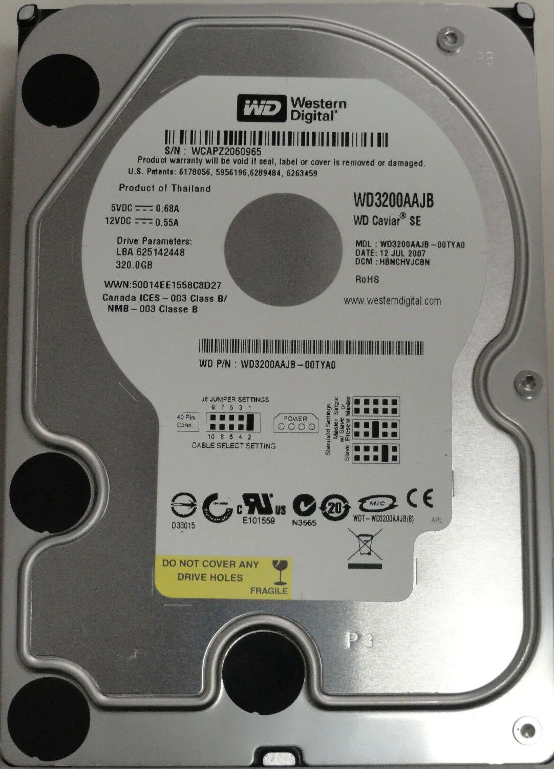 Western Digital WD3200AAJB